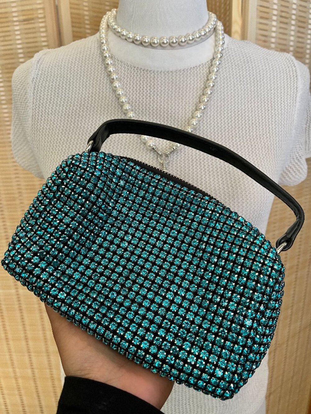 Embellished Clutch - Never Worn